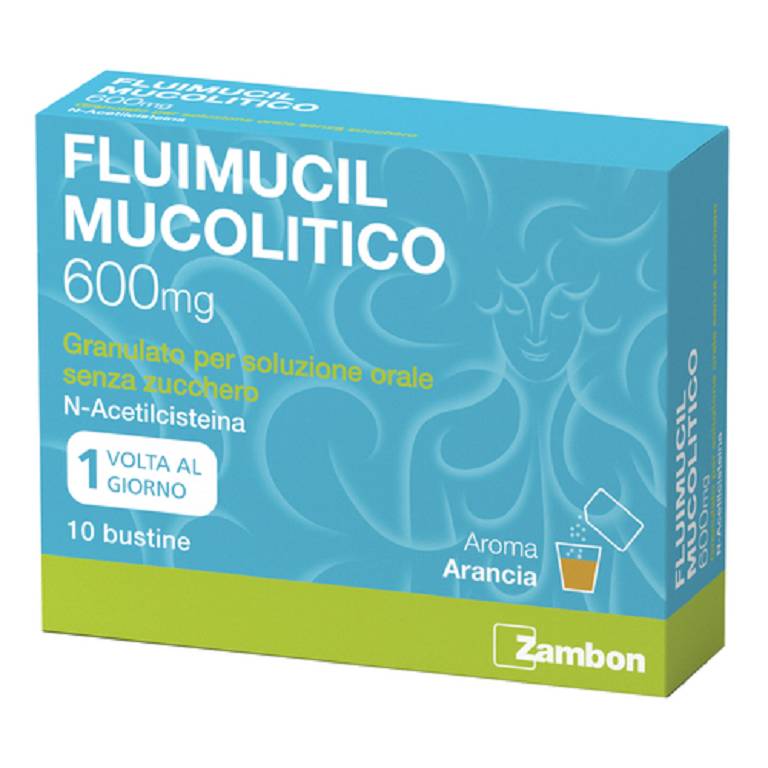 FLUIMUCIL MUCOL*OS 10BUST600MG